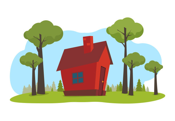 平房风格的家庭住宅图片下载