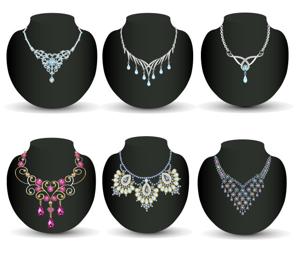 把女人的结婚项链与珍珠和图片下载