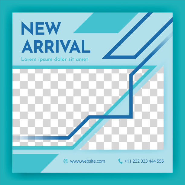 社交媒体发布的模板个人和图片下载