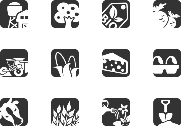 农业图标设置图片下载