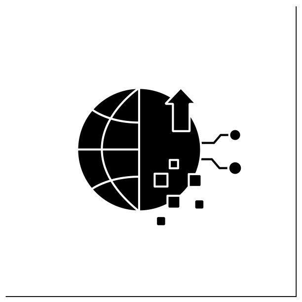 数字体验字形图标图片下载