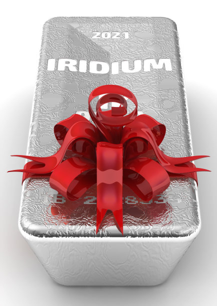 最高标准的铱锭作为礼物图片下载