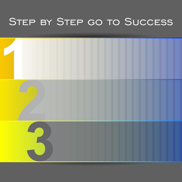 一步一步去成功信息图图片下载