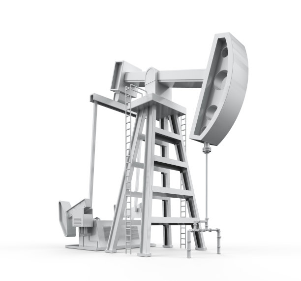 原油泵或石油钻塔图片下载