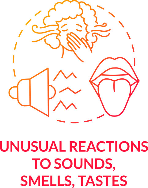 感官敏感概念图标图片下载