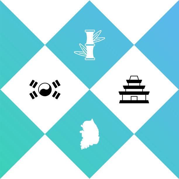 设置韩国国旗地图竹和韩国图片下载