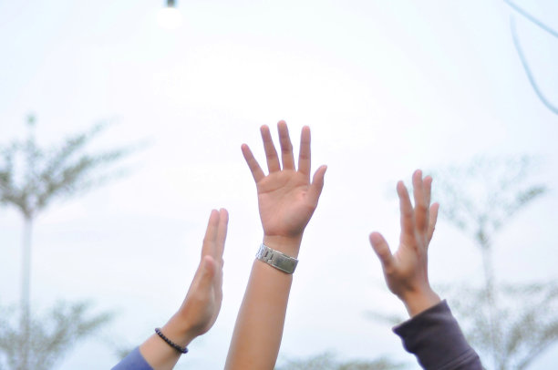 上升的手图片下载