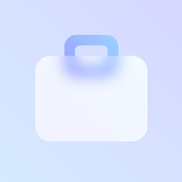 表壳玻璃morphism时尚风格图标。案例透明玻璃颜色矢量图标模糊和紫色梯度。用于网页和UI设计，移动应用程序和促销业务图片下载