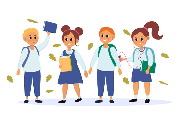 青少年学龄儿童的收集图片下载