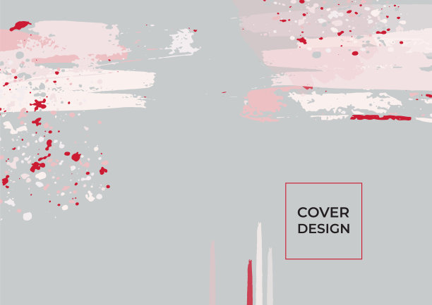 彩色画笔抽象背景。矢量插图抽象画笔元素海报，横幅，传单，社交媒体模板和更多图片下载