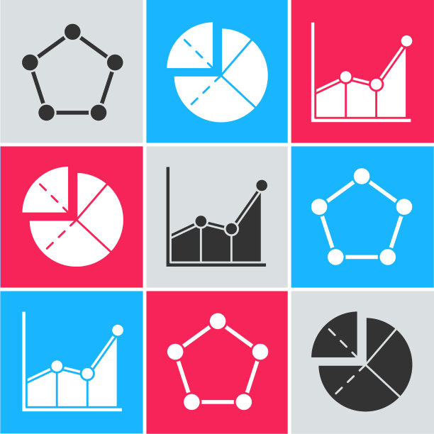 设置几何图形五角形棱镜图图片下载