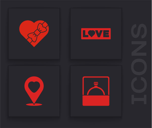 镶钻订婚糖果心形戒指图片下载