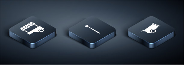 设置等距快餐车加农炮图片下载