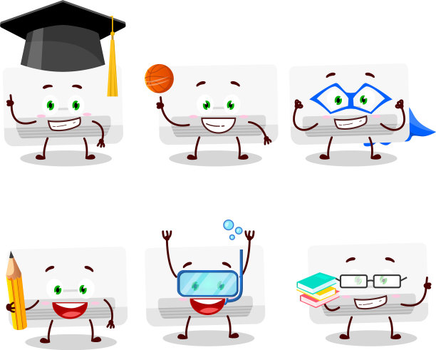 学生空调卡通图片下载