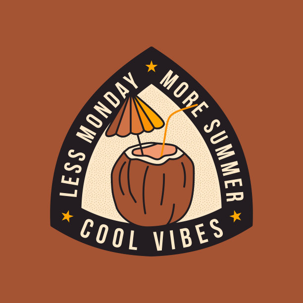 棕椰子鸡尾酒图片下载