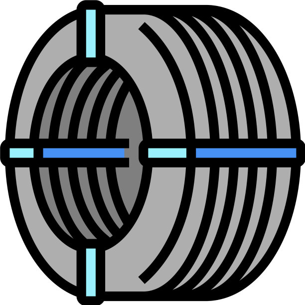 钢丝加固颜色图标图片下载