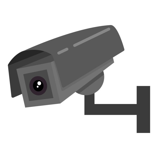 闭路电视图标，安全摄像头符号图片下载