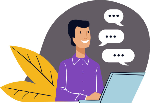 办公室工作，在线交流和聊天图片下载