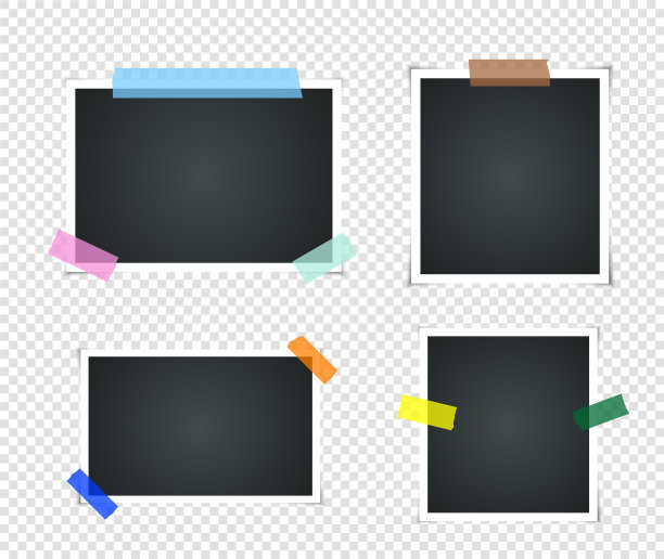 设置现实的复古相框图片下载