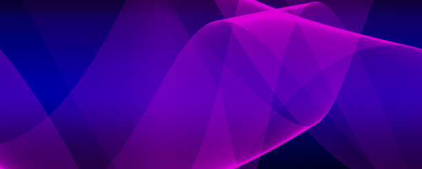 抽象背景4k蓝色粉红色淡紫色浅黑色波浪和线条旗帜图片下载