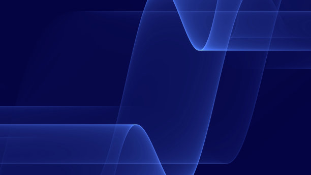 抽象背景4k蓝色、浅色、黑色的波浪和线条图片下载