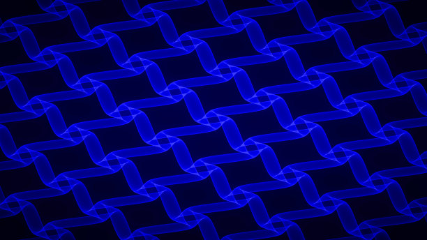 抽象背景4k蓝色、浅黑色、波浪和线条图案图片下载