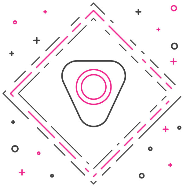 线吉他选择图标孤立的白色背景图片下载