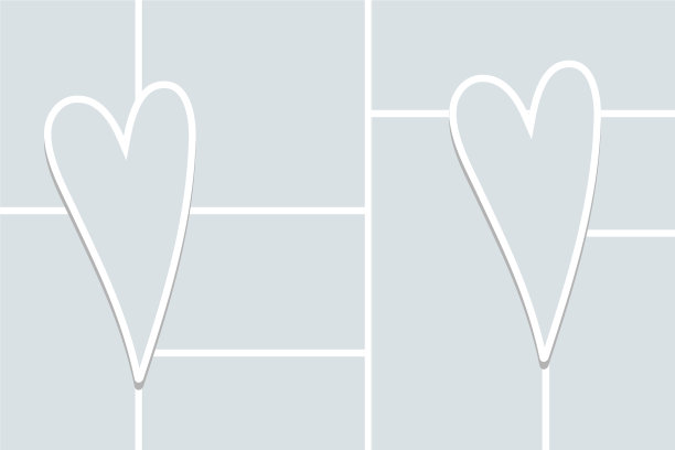 抽象的情绪板模板演示图片下载