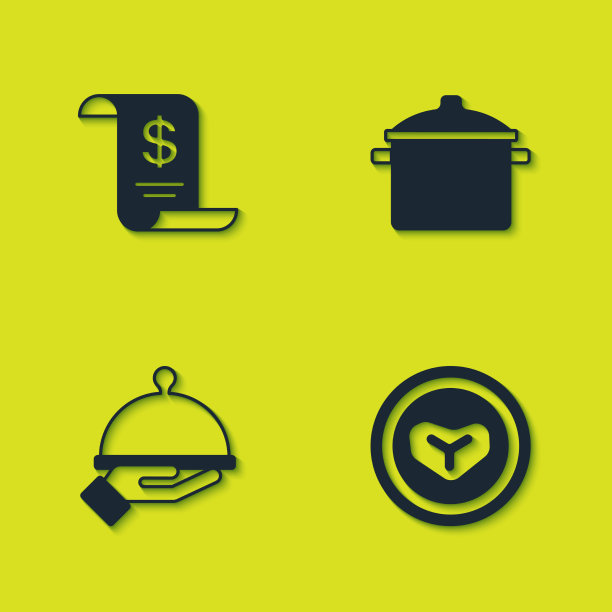 把纸或财务支票牛排肉放在盘子里图片下载