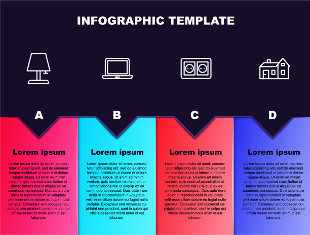 设线台灯和笔记本电脑插座图片下载