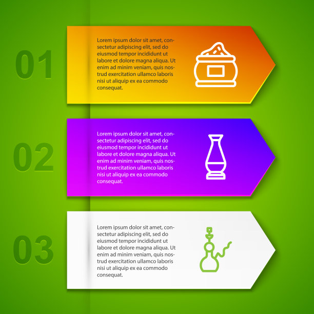 设线印度香料花瓶水烟管和生意图片下载