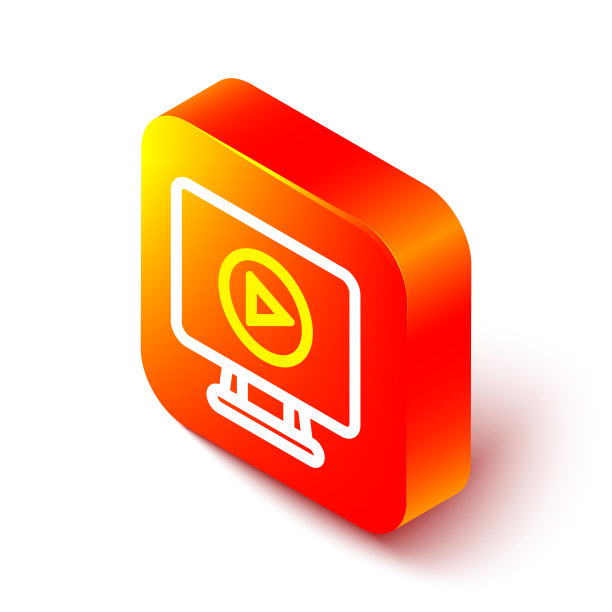 等距线在线播放视频图标隔离上图片下载