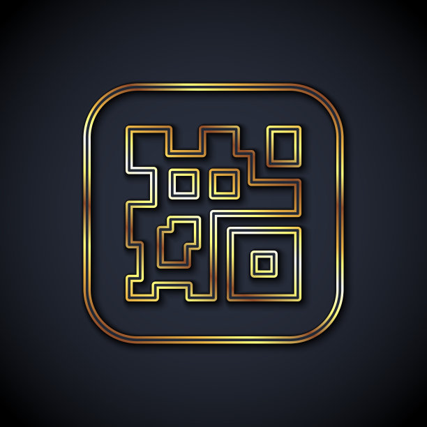 金线二维码样本，智能手机扫描图片下载