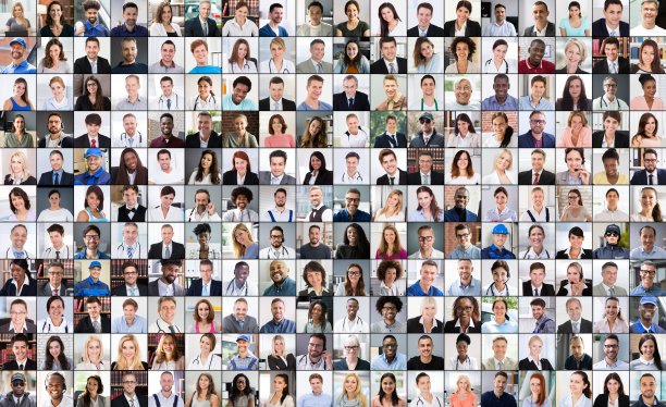 专业团队视频会议头像图片下载