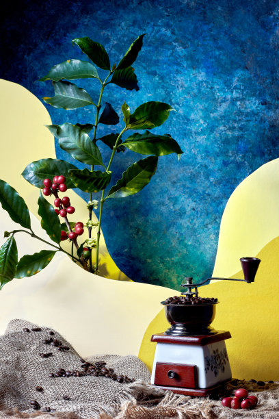 咖啡景观是艺术。图片下载