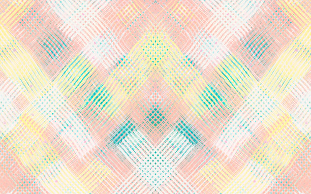 抽象色彩丰富的粉色、橙色、黄色和白色油漆数字艺术横幅，为设计的壁纸背景图片下载