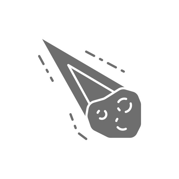 陨星彗星小行星流星灰色图片下载