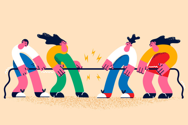 竞争，竞赛和运动挑战的概念图片下载