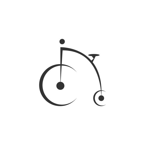 自行车图标logo设计图片下载