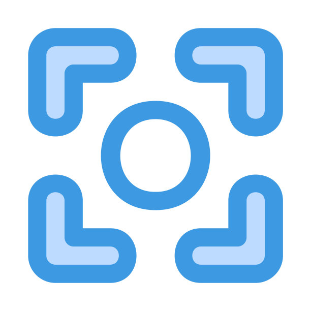 任何项目的蓝色截图图标图片下载