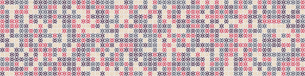 抽象几何图形生成计算艺术插图图片下载