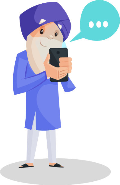 旁遮普人卡通人物图片下载