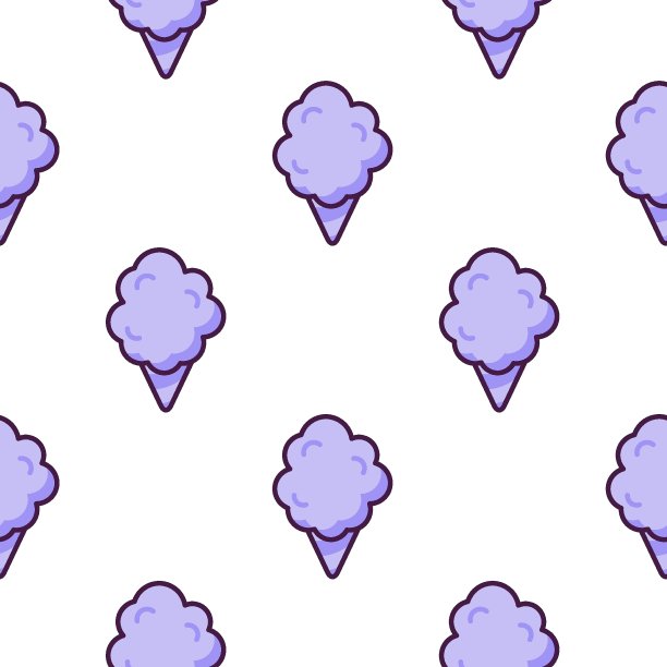 棉花糖表情矢量字符。图片下载