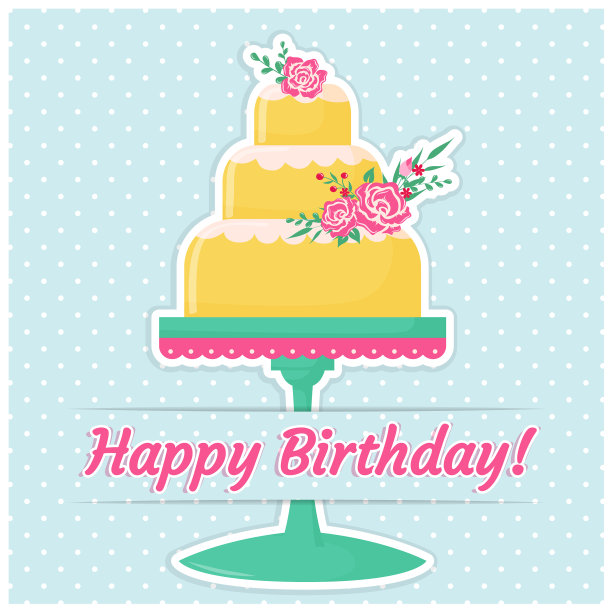 生日快乐贺卡图片下载