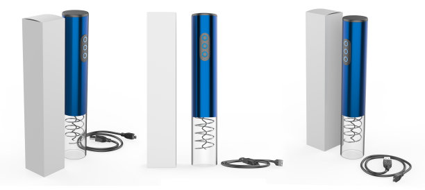 干电池铝合金酒瓶开瓶器图片下载