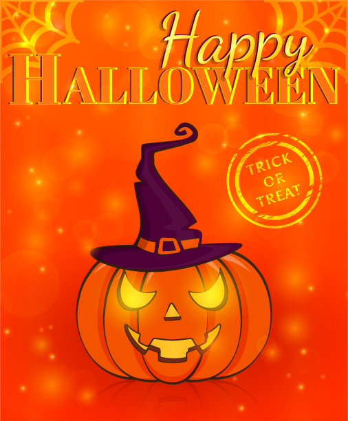 万圣节快乐贺卡图片下载