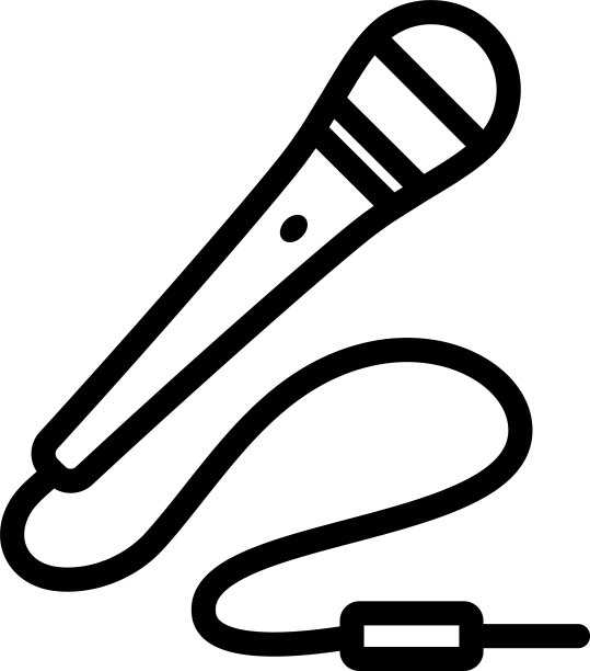 卡拉ok麦克风图标图片下载