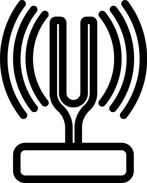 音叉图标图片下载