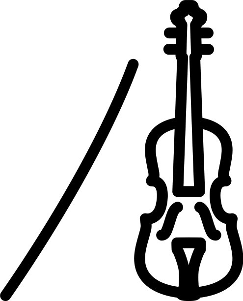 小提琴的图标图片下载