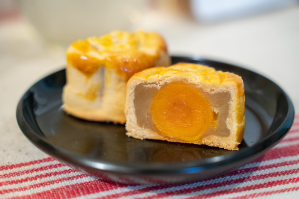 月饼的特写图片下载